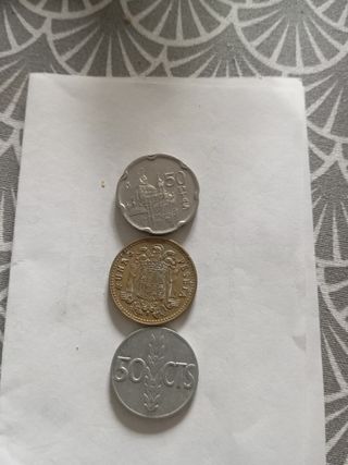 Lote monedas españolas 