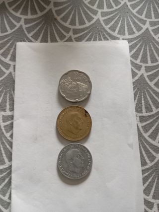 Lote monedas españolas 