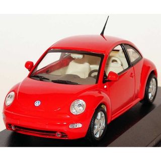 VW BEETLE ROJO MINICHAMPS 1/43