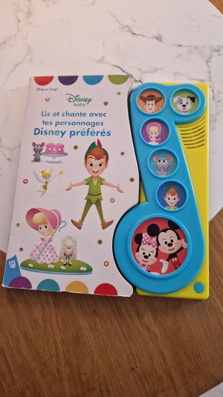 Disney Baby LIS ET CHANTE AVEC TES PERSONNAGES DISNEY PREFERES