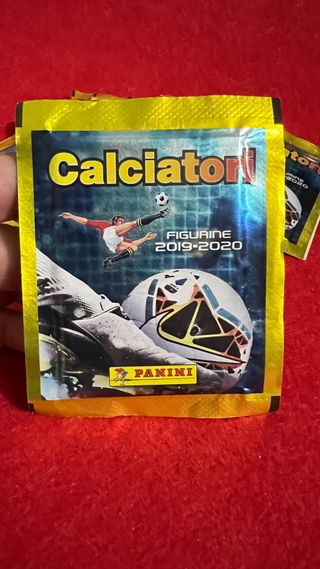 Lotto 15 bustine Calciatori Panini 2019-2020