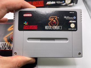 Mortal Kombat 3 Nintendo Snes Eur Pal Version