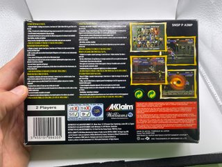 Mortal Kombat 3 Nintendo Snes Eur Pal Version
