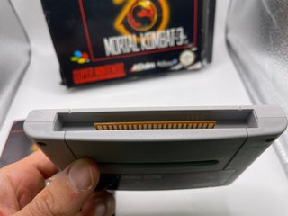 Mortal Kombat 3 Nintendo Snes Eur Pal Version
