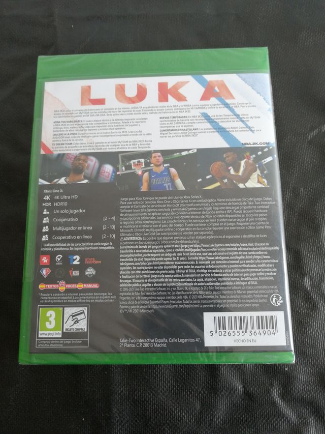 NBA 2k22 Xbox One - Precintado