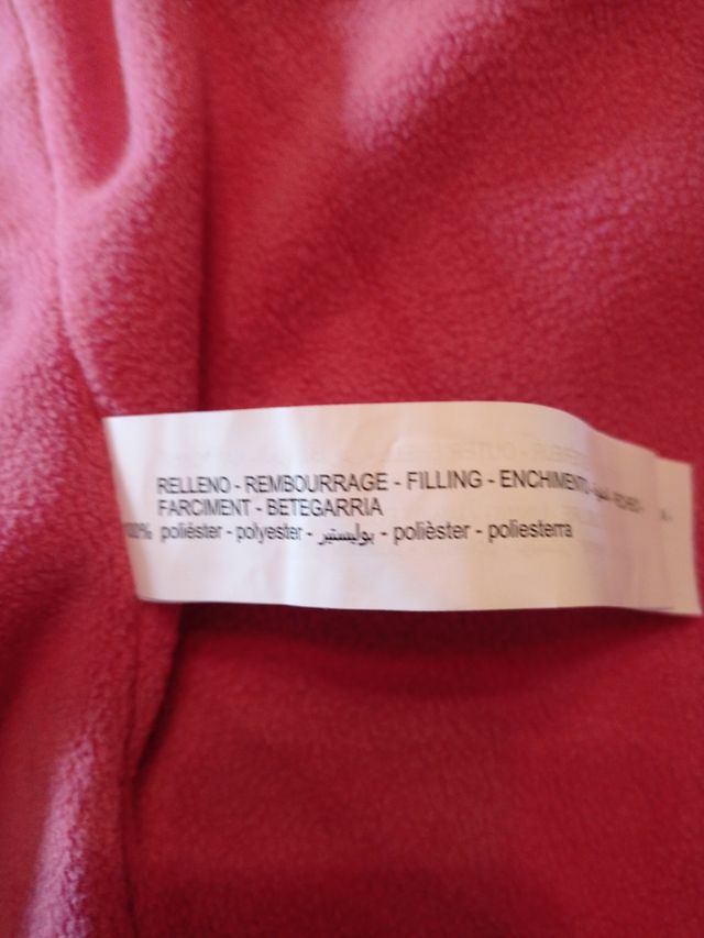 Abrigo largo de niña de Lefties.