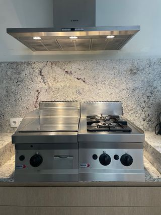 Cocina Indust gas FAGOR 2 fuegos de sobremesa CG6