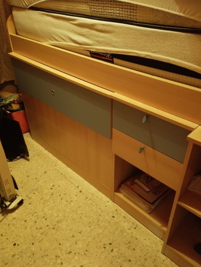 Cama nido dormitorio juvenil
