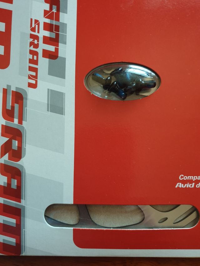 Disco freno bici SRAM center line