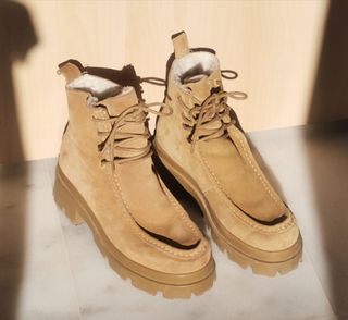 Botas de piel de ante número 37