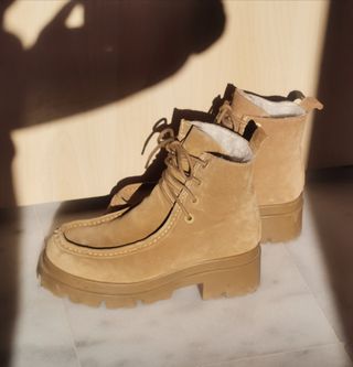 Botas de piel de ante número 37