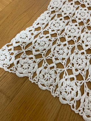 Centrino uncinetto 120x20