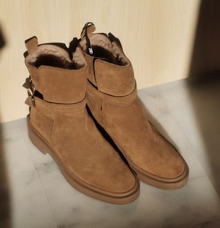 Botas piel de ante número 37