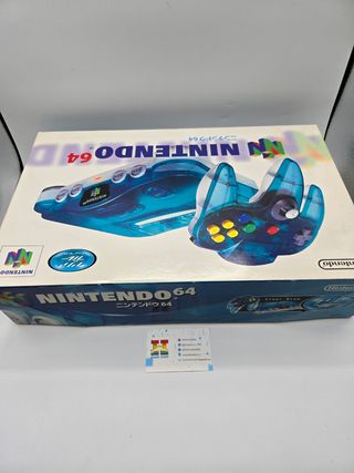 Nintendo 64 Clear Blue Jap Ntsc-J