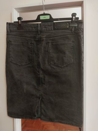 Falda vaquera zara 