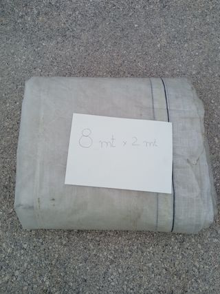 Plástico impermeable 9mtr x 2 mtr para vivero