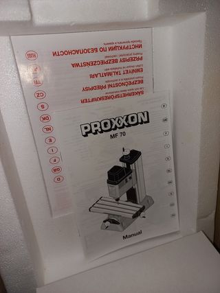 Microfresatrice Proxxon