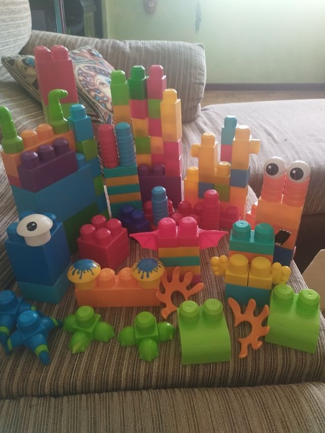 Mega bloks juego construcción
