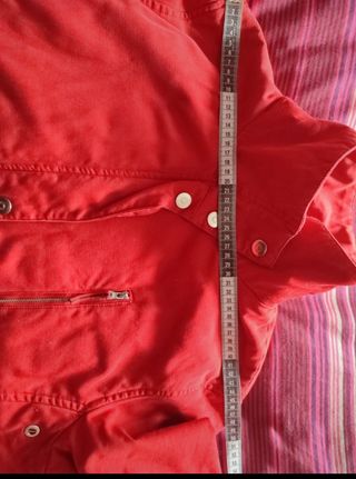 Parka mujer roja