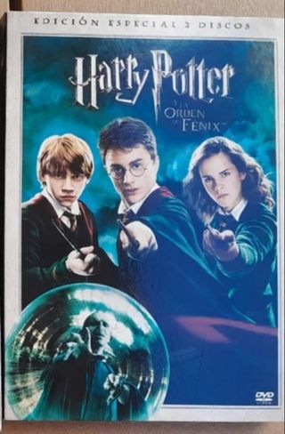 DVD Harry Potter Orden del Fénix edición especia