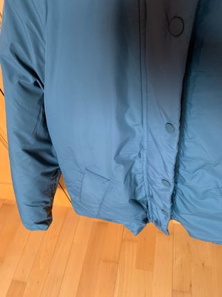 Anorak de invierno verde