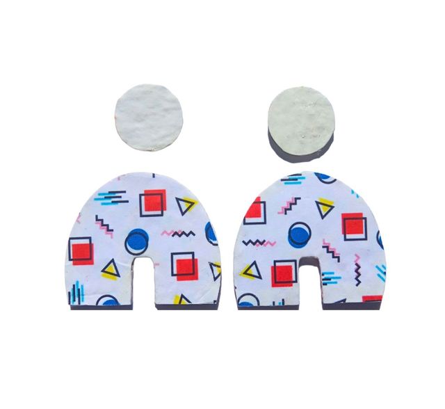 Pendientes nuevos, artesanales, colorido