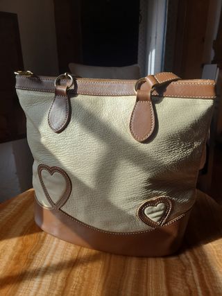 BOLSO PIEL  HOMBRO MOSCHINO REDWALL