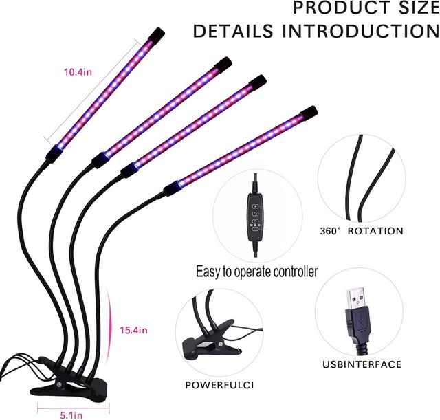 LUCES DE CULTIVO EN INTERIORES