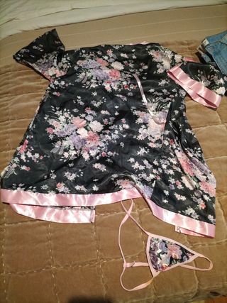Kimono talla s , picardía