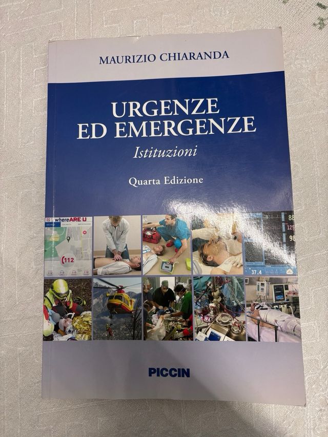 Urgenze Ed Emergenze. Istituzioni