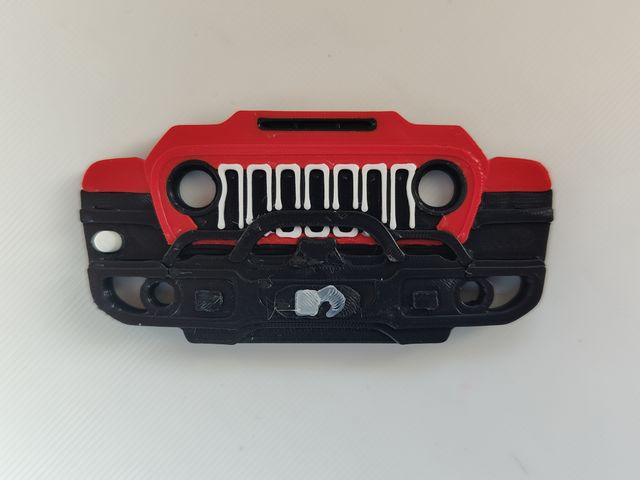 Llavero 3D personalizado Jeep Wrangler