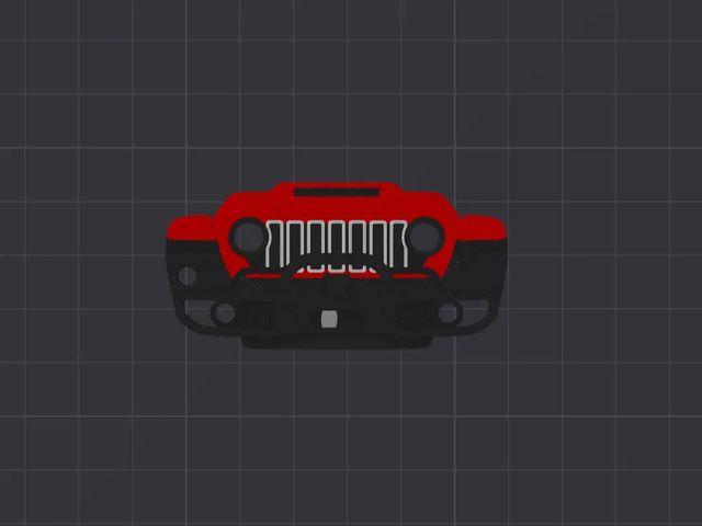 Llavero 3D personalizado Jeep Wrangler