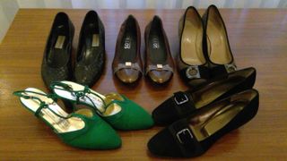 Set scarpe da donna, 15 paia, taglia 36