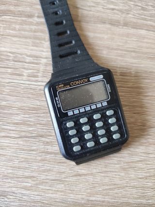 Reloj calculadora vintage Convoy