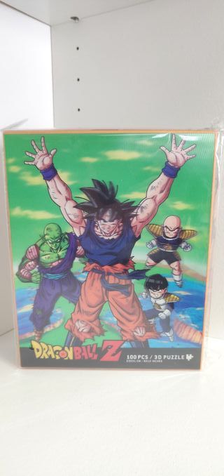 Dragon Ball Z Jigsaw Puzzle com efeito 3D 100peças