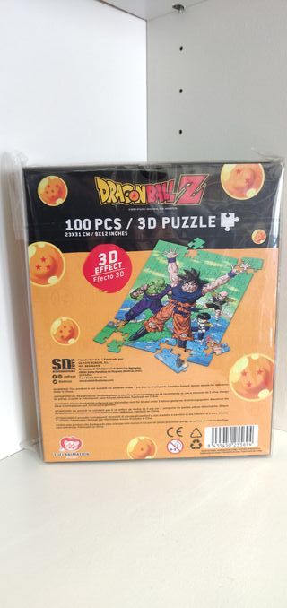 Dragon Ball Z Jigsaw Puzzle com efeito 3D 100peças