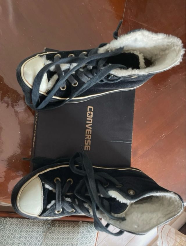 Converse all star pelliccia zapatas 37.5