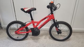 Bicicleta Monty niño roja