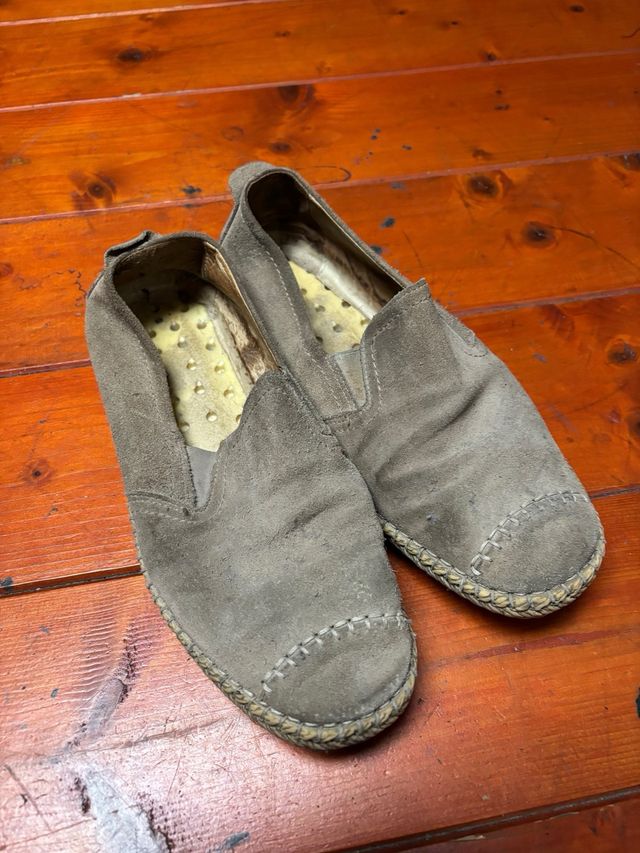 Scarpe mocassini beige 42