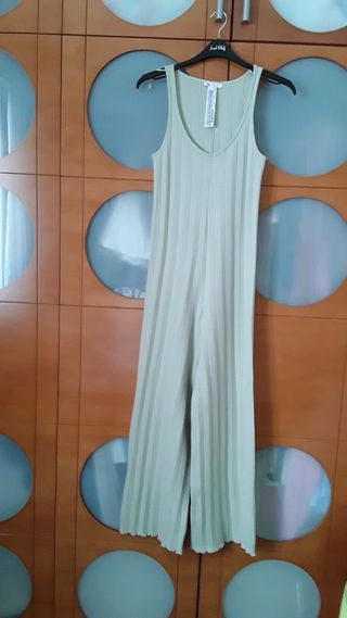 Mono de punto efecto plisado