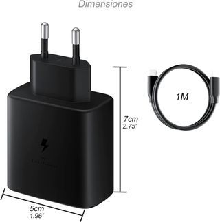 Cargador PD 45W Carga Rápido CON Cable Tipo C- C