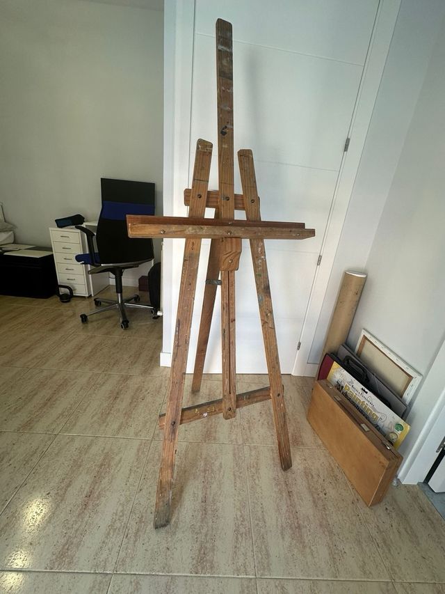 Caballete pintura
