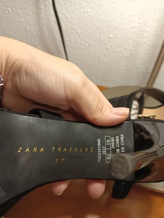 Zapato/sandalia  tacón Zara