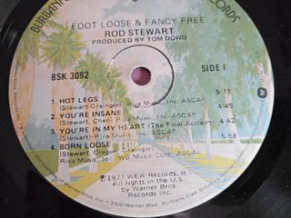 Rod Stewart – Foot Loose & Fancy Free Vinilo orig.
