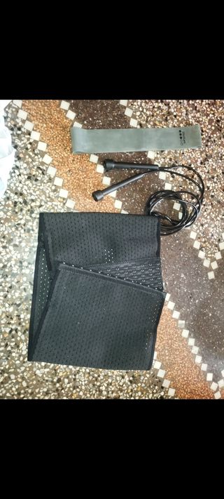 Corda per saltare e fascia