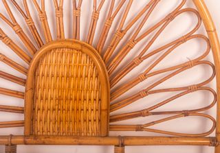 Cabecero mimbre cama