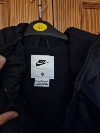 Parka Nike negra / black