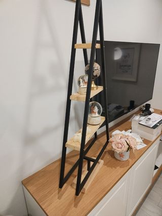 Albero natale  design ferro e legno 