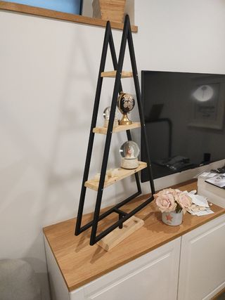 Albero natale  design ferro e legno 