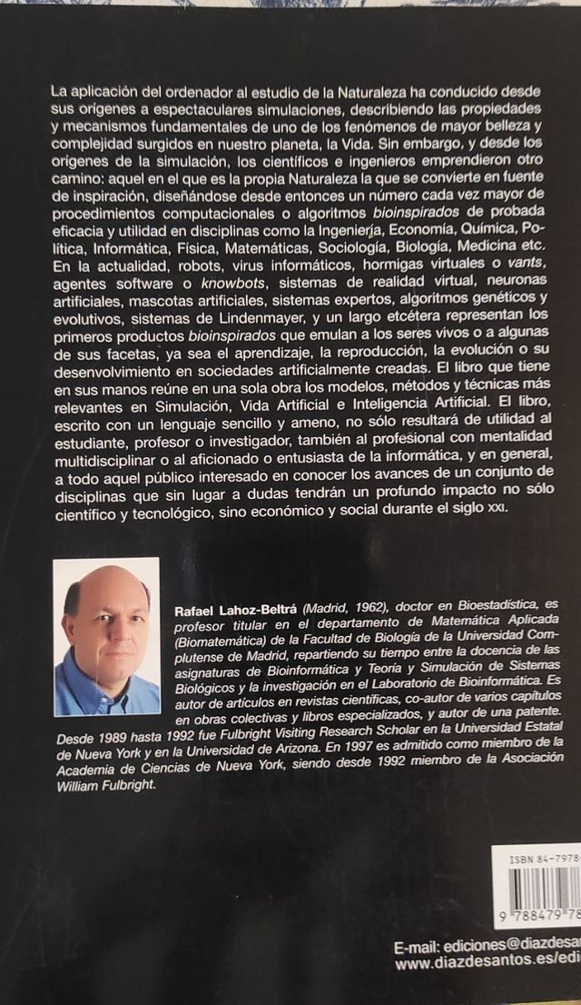 Bioinformática: Simulación, vida artificial e inte